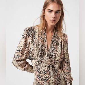 AllSaints Lia Arietta Ramskull Dress